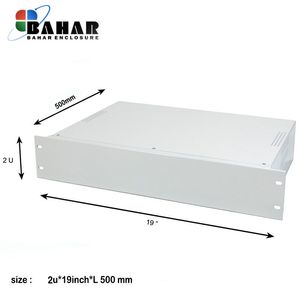 BMR 2U-A1-L500 رک مونت 19 اینچ استاندارد