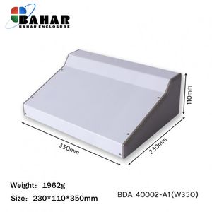 BDA 40002-A1 W350 جعبه فلزی شیبدار پانل پلاستیکی