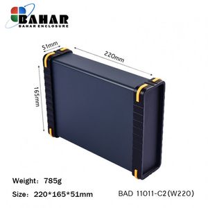 BAD 11011-C2(W220) جعبه آلومینیومی با پانل پلاستیکی