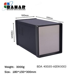BDA 40020-A2 W300 جعبه فلزی با پانل آلومنیوم ماژول