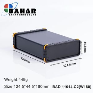 BAD 11014 C2-W180جعبه آلومینیومی اکسترود پانل پلاستیکی
