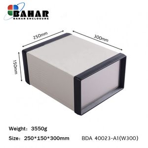 BDA 40023-A1 W300 جعبه فلزی با پانل آلومنیوم ماژول