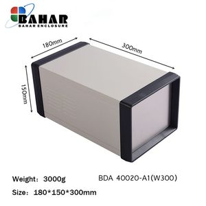 BDA 40020-A1 W300 جعبه فلزی با پانل آلومنیوم ماژول