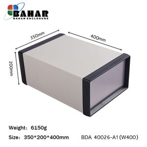BDA 40026-A1 W400 جعبه فلزی با پانل آلومنیوم ماژول