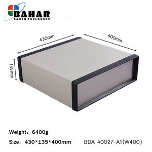 BDA 40027-A1 W400 جعبه فلزی با پانل آلومنیوم ماژول
