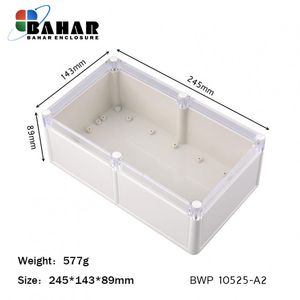 BWP 10525-A2 جعبه تمام پلاستیکی ضدآب