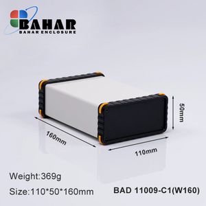 BAD 11009 C1-W160 جعبه آلومینیومی اکسترود پانل پلاستیکی