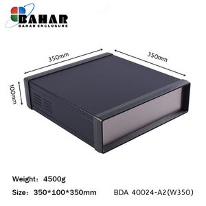 BDA 40024-A2 W350 جعبه فلزی با پانل آلومنیوم ماژول