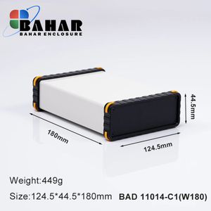 BAD 11014 C1-W180 جعبه آلومینیومی اکسترود پانل پلاستیکی