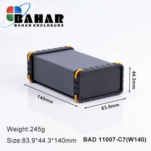 BAD 11007 C7-W140  جعبه آلومینیومی اکسترود پانل پلاستیکی