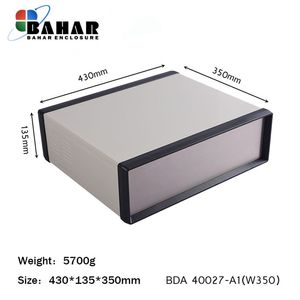 BDA 40027-A1 W350 جعبه فلزی با پانل آلومنیوم ماژول