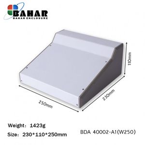 BDA 40002-A1 W250 جعبه فلزی شیبدار پانل پلاستیکی