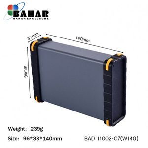 BAD 11002-C7(W140) جعبه آلومینیومی با پانل پلاستیکی