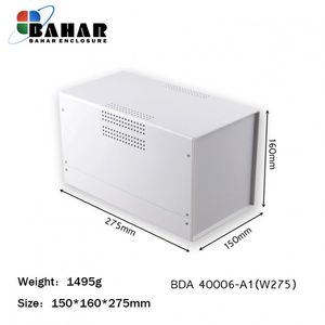 BDA 40006-A1 W275 جعبه فلزی با پانل پلاستیکی