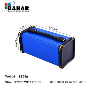 BAD 11020-C6(W275)+BTS جعبه آلومینیومی با پانل پلاستیکی