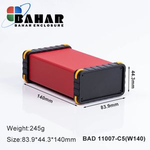 BAD 11007 C5-W140  جعبه آلومینیومی اکسترود پانل پلاستیکی