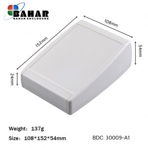BDC 30009-A1 جعبه تمام پلاستیکی شیبدار رومیزی