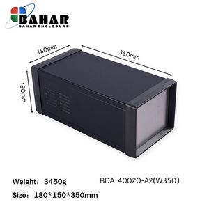 BDA 40020-A2 W350 جعبه فلزی با پانل آلومنیوم ماژول