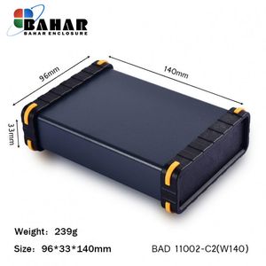 BAD 11002-C2(W140) جعبه آلومینیومی با پانل پلاستیکی