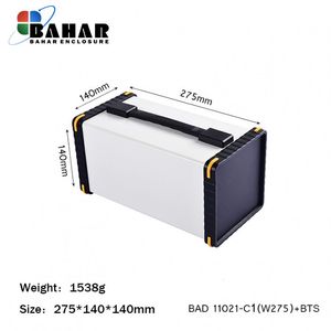 BAD 11021-C1(W275)+BTS جعبه آلومینیومی با پانل پلاستیکی
