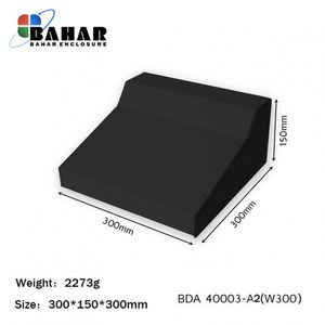 BDA 40003- A2 W300 جعبه فلزی شیبدار پانل پلاستیکی