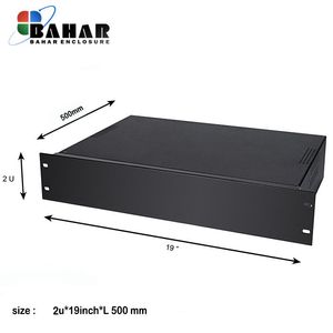 BMR 2U-A2-L500 رک مونت 19 اینچ استاندارد