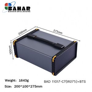 BAD 11017-C7(W275)+BTS جعبه آلومینیومی با پانل پلاستیکی