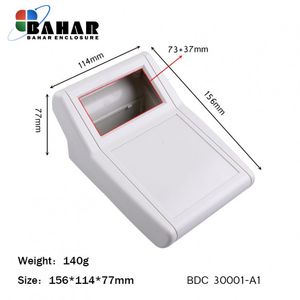 BDC 30001-A1 جعبه تمام پلاستیکی شیبدار رومیزی