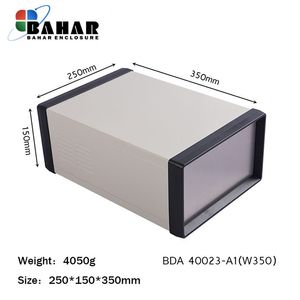 BDA 40023-A1 W350 جعبه فلزی با پانل آلومنیوم ماژول