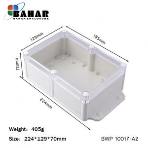 BWP 10017-A2 جعبه پلاستیکی ضد آب گوشواره دار