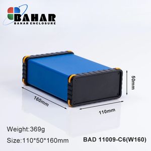 BAD 11009 C6-W160 جعبه آلومینیومی اکسترود پانل پلاستیکی