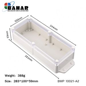 BWP 10021-A2 جعبه پلاستیکی ضد آب گوشواره دار
