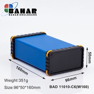 BAD 11010 C6-W160  جعبه آلومینیومی اکسترود پانل پلاستیکی