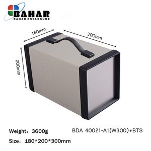 BDA 40021-A1 W300+BTS جعبه فلزی با پانل آلومنیوم ماژول دستگیره دار