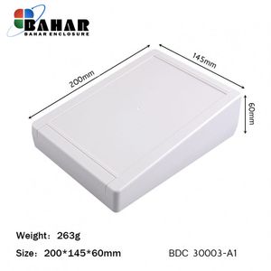 BDC 30003-A1 جعبه تمام پلاستیکی شیبدار رومیزی