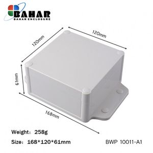 BWP 10011-A1 جعبه پلاستیکی ضد آب گوشواره دار