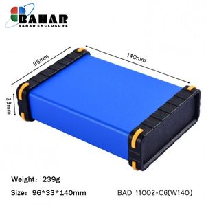 BAD 11002-C6(W140) جعبه آلومینیومی با پانل پلاستیکی