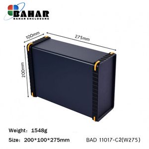 BAD 11017-C2(W275) جعبه آلومینیومی با پانل پلاستیکی