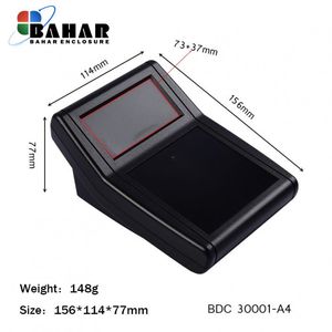 BDC 30001-A4 جعبه تمام پلاستیکی شیبدار رومیزی