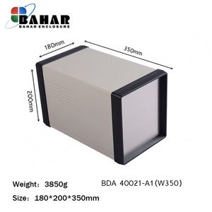 BDA 40021-A1 W350 جعبه فلزی با پانل آلومنیوم ماژول