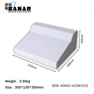BDA 40003-A1 W350 جعبه فلزی شیبدار پانل پلاستیکی