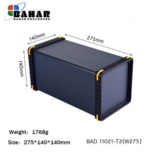 BAD 11021-T2(W275) جعبه آلومینیومی با پانل پلاستیکی