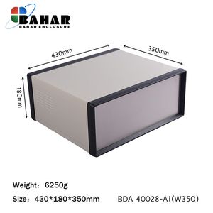 BDA 40028-A1 W350 جعبه فلزی با پانل آلومنیوم ماژول