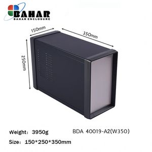 BDA 40019-A2 W350 جعبه فلزی با پانل آلومنیوم ماژول