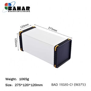 BAD 11020-C1(W275) جعبه آلومینیومی با پانل پلاستیکی