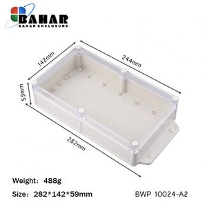 BWP 10024-A2 جعبه پلاستیکی ضد آب گوشواره دار