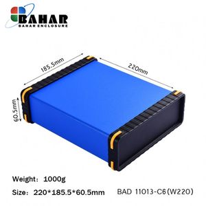 BAD 11013 C6-W220 جعبه آلومینیومی با پانل پلاستیکی