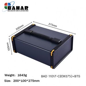 BAD 11017-C2(W275)+BTS جعبه آلومینیومی با پانل پلاستیکی