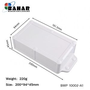 BWP 10002-A1 جعبه پلاستیکی ضد آب گوشواره دار