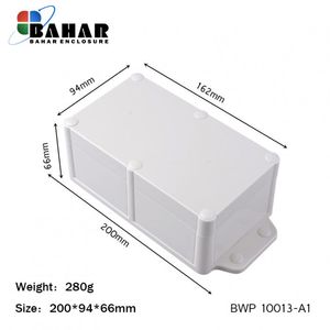 BWP 10013-A1 جعبه پلاستیکی ضد آب گوشواره دار
